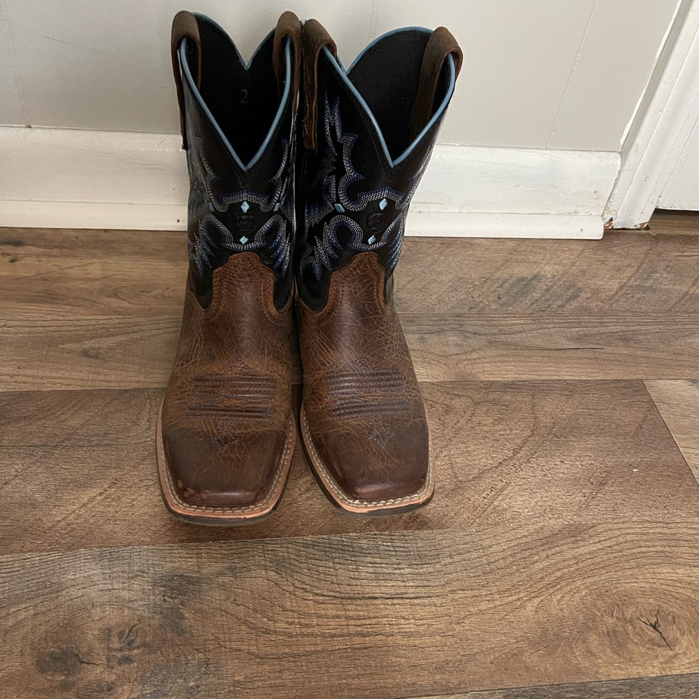 Ariat Black Leather Boots